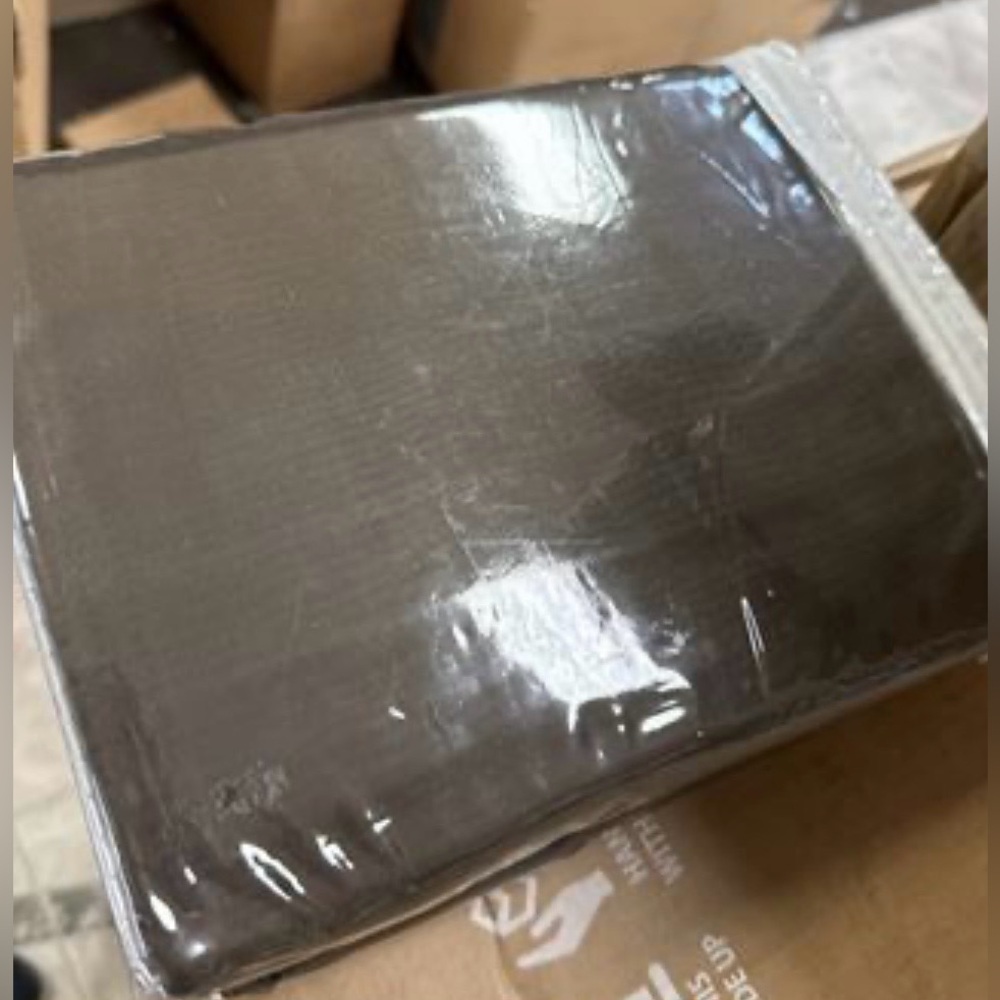 Semi Sheer Voile Window Curtain Drapes Grommet 60in x 84in Brown Set of 2 - Picture 3 of 3